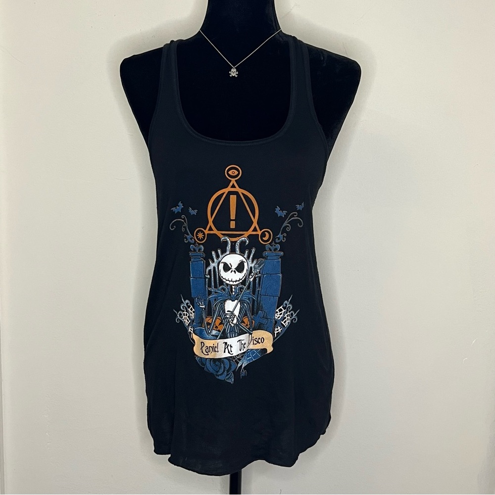 Panic at the Disco Skellington tank top - Medium